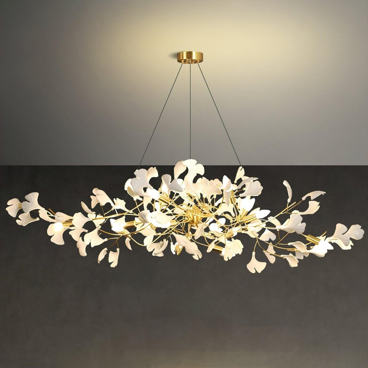Aurora Ginkgo Leaf Chandelier