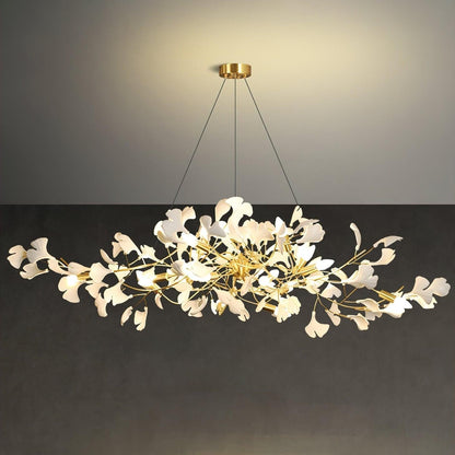 Aurora Ginkgo Leaf Chandelier