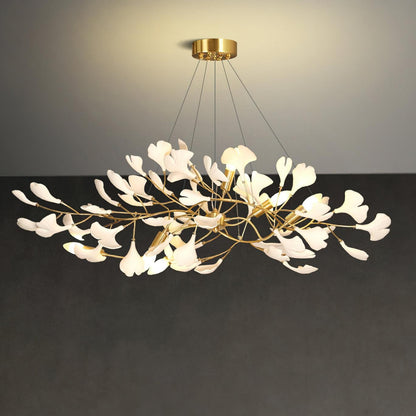 Aurora Ginkgo Leaf Chandelier