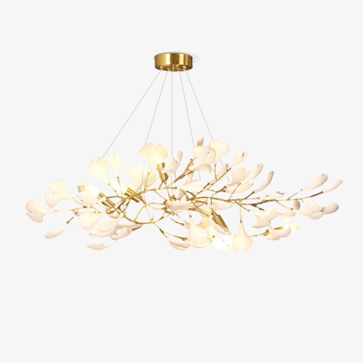 Aurora Ginkgo Leaf Chandelier