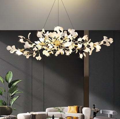 Aurora Ginkgo Leaf Chandelier