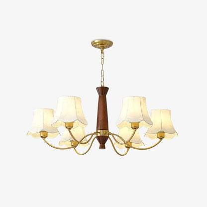 Aveline Fabric Shade Chandelier