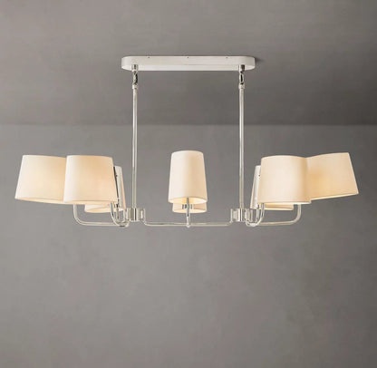 Bellamy Oval Shade Linear Chandelier