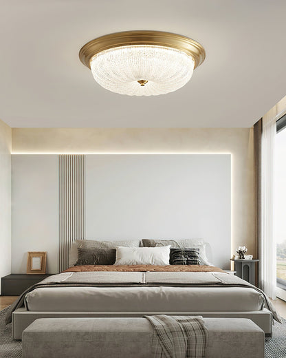 Bravelle Textured Glass Ceiling Light