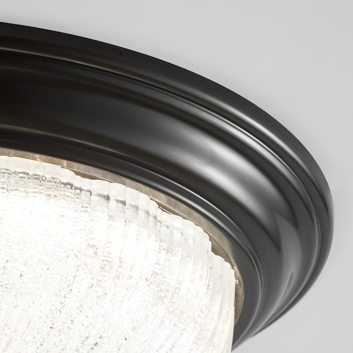 Bravelle Textured Glass Ceiling Light