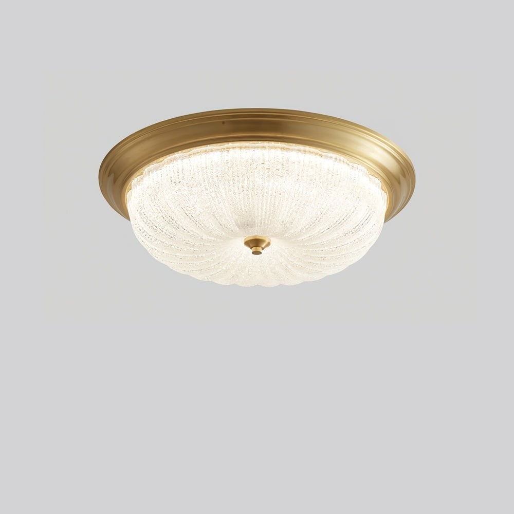 Bravelle Textured Glass Ceiling Light