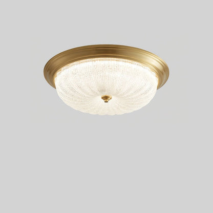 Bravelle Textured Glass Ceiling Light