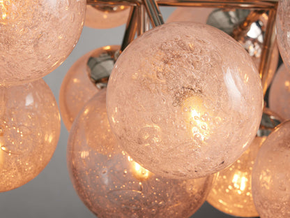 Bubble Glass Globe Island Chandelier