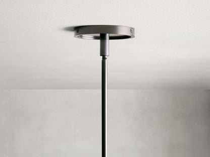 Clear Cone Industrial Ring Chandelier