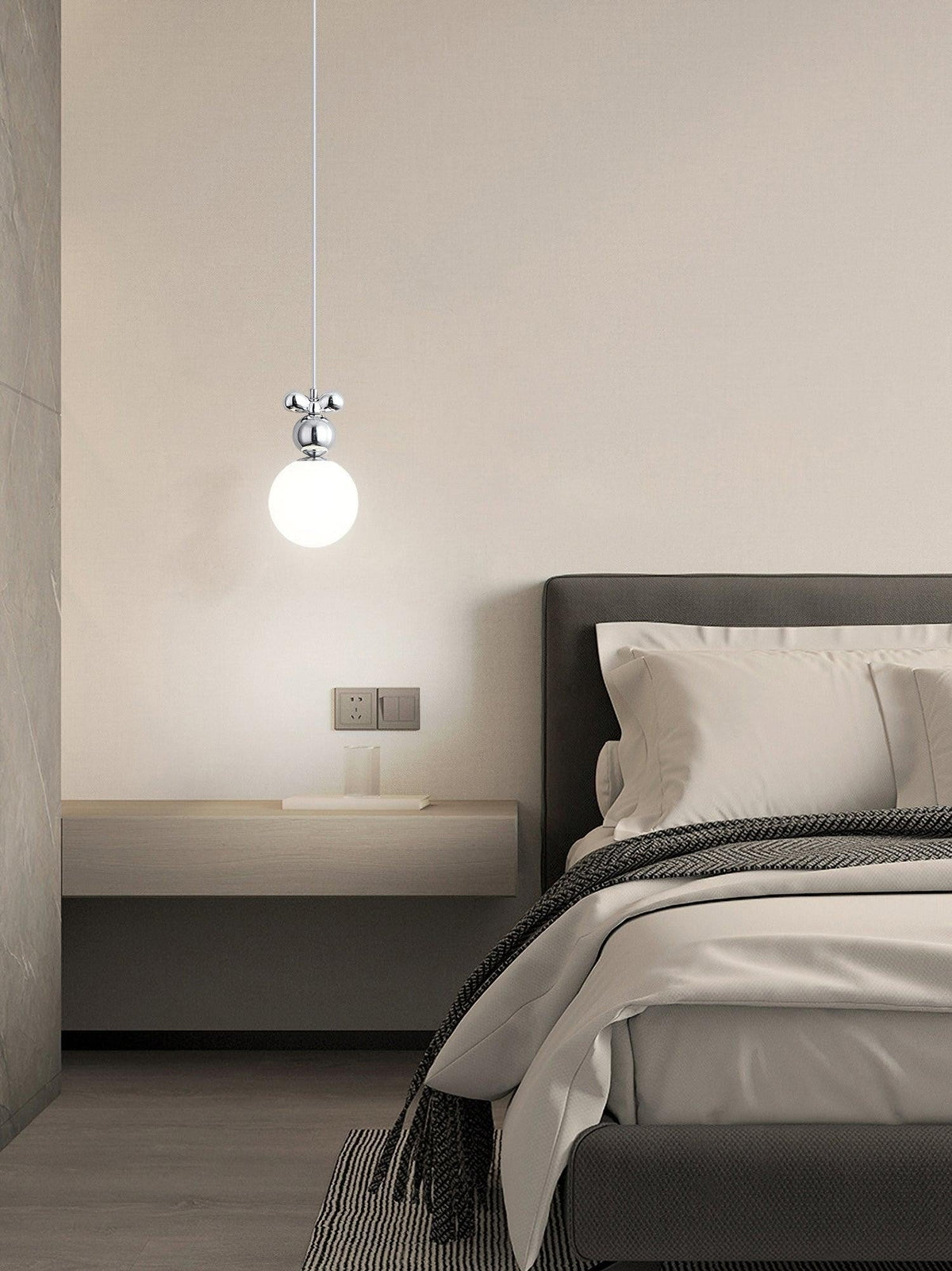 Elara Mini Chrome Pendant