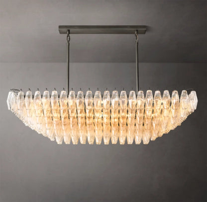 Ellaria Tiered Blown Glass Chandelier