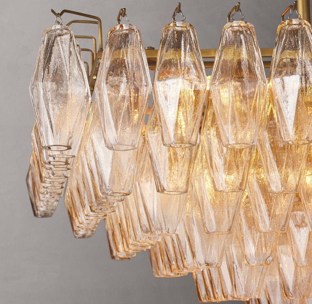 Ellaria Tiered Blown Glass Chandelier