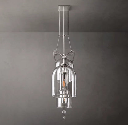 Equinox Artisan Glass Linear Chandelier