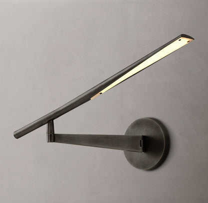 Extended Arm LED Task Sconce
