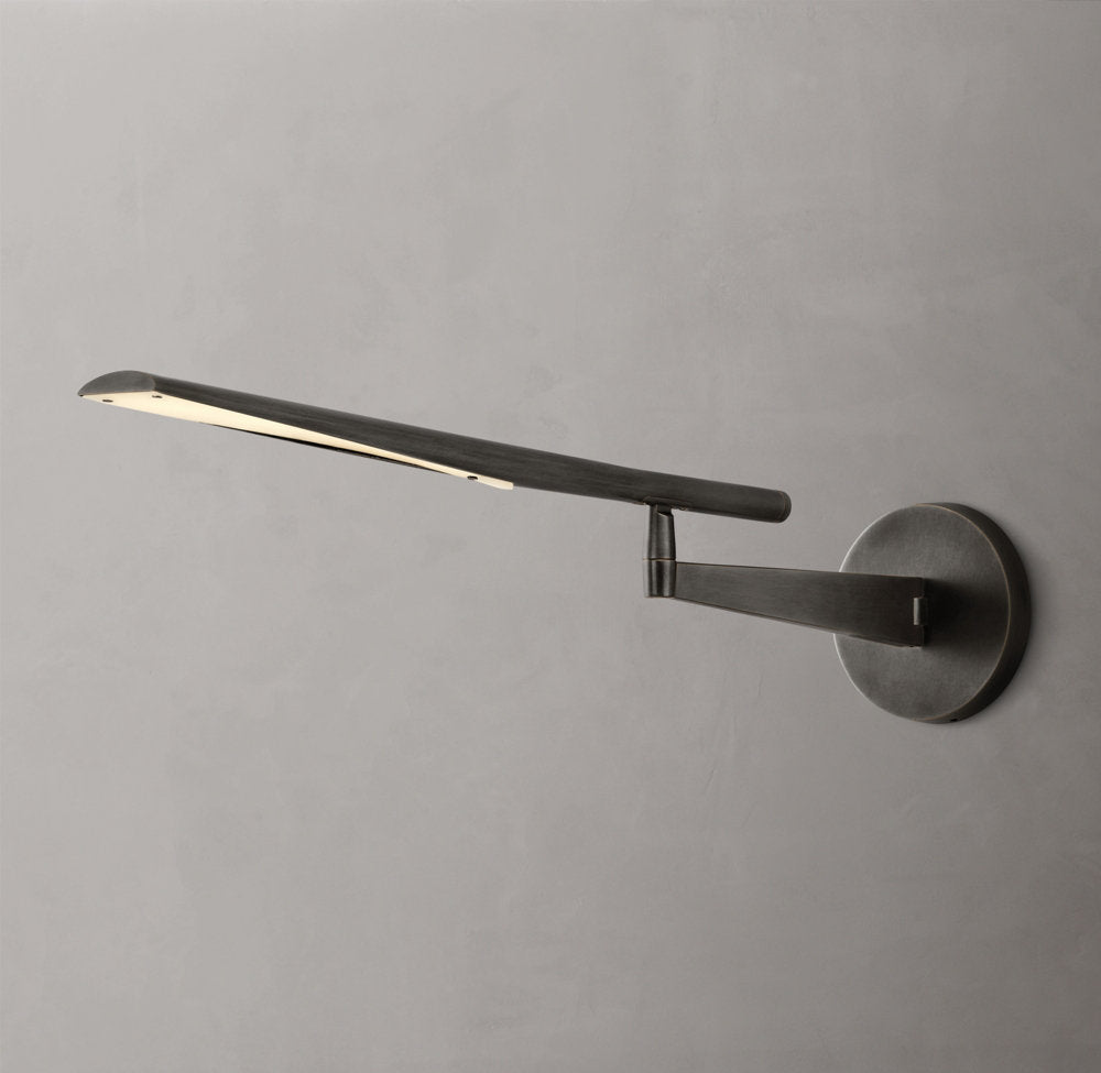 Extended Arm LED Task Sconce