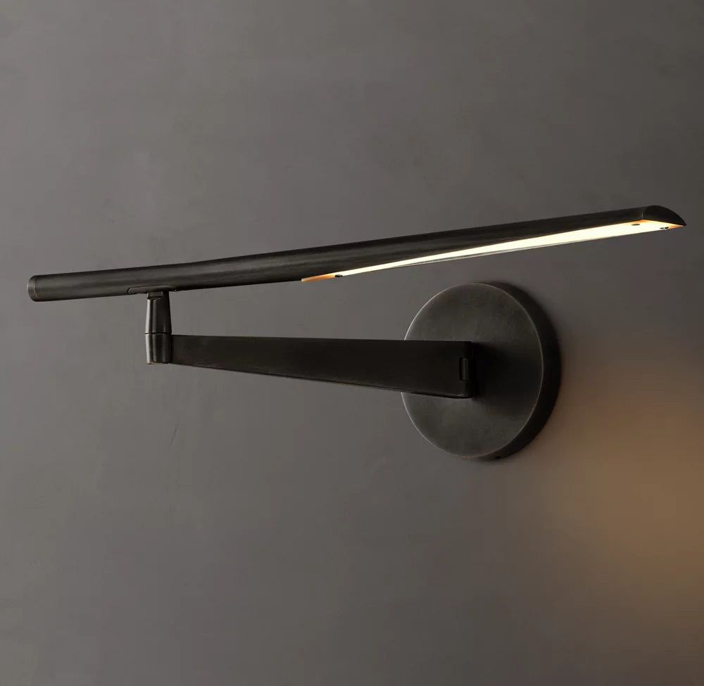 Extended Arm LED Task Sconce