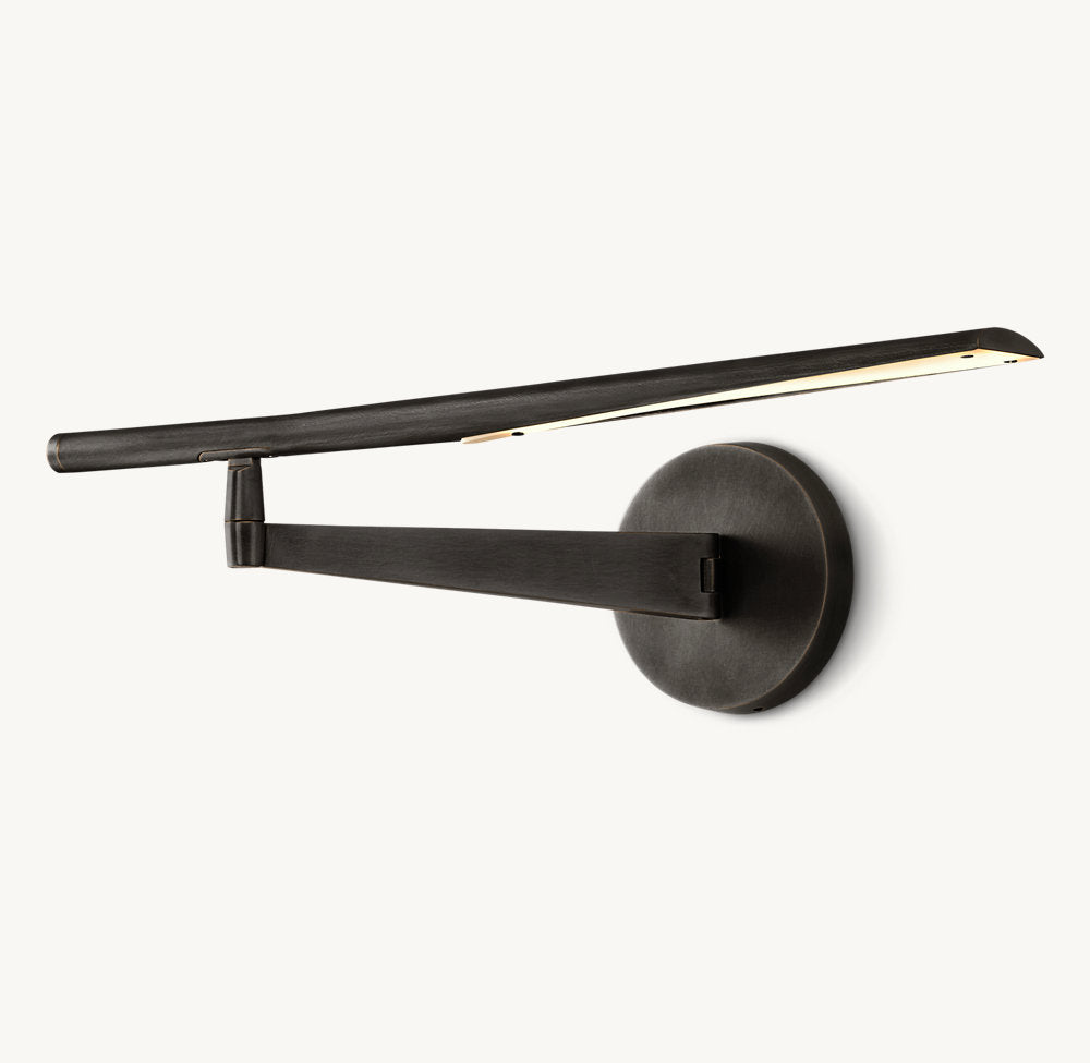 Extended Arm LED Task Sconce
