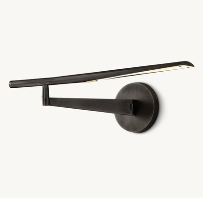 Extended Arm LED Task Sconce