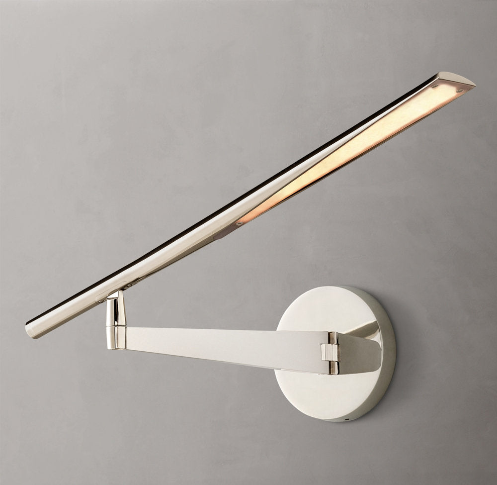 Extended Arm LED Task Sconce