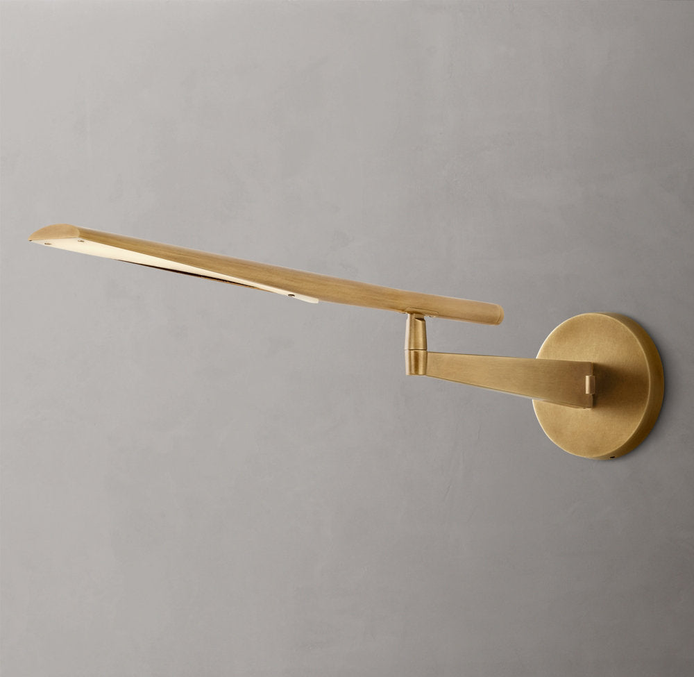 Extended Arm LED Task Sconce