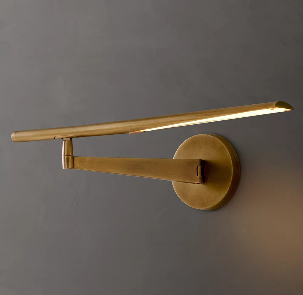 Extended Arm LED Task Sconce