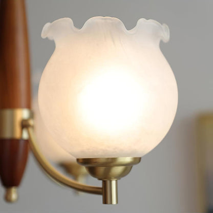 Florent Tulip Glass Chandelier