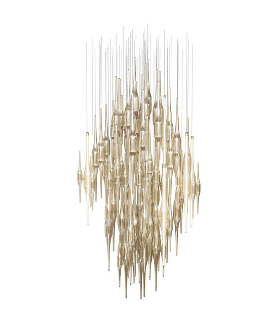 Gothica Glass Cascade Chandelier