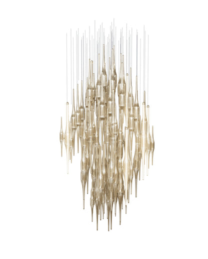 Gothica Glass Cascade Chandelier