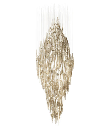 Gothica Glass Cascade Chandelier
