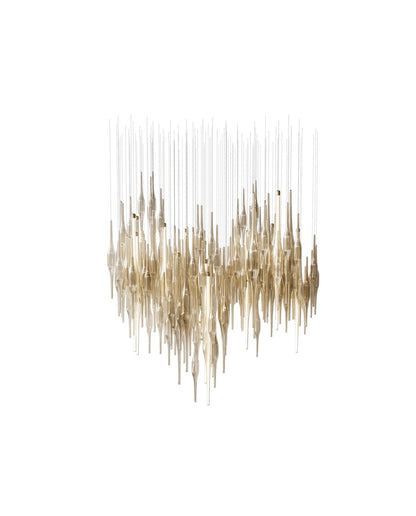 Gothica Glass Cascade Chandelier