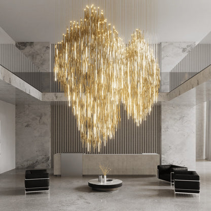 Gothica Glass Cascade Chandelier