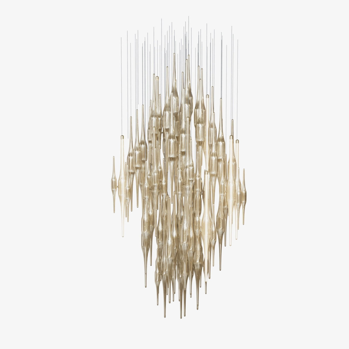 Gothica Glass Cascade Chandelier