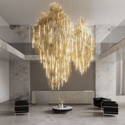 Gothica Glass Cascade Chandelier