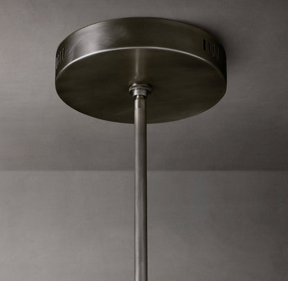 Grand Crystal Halo Chandelier