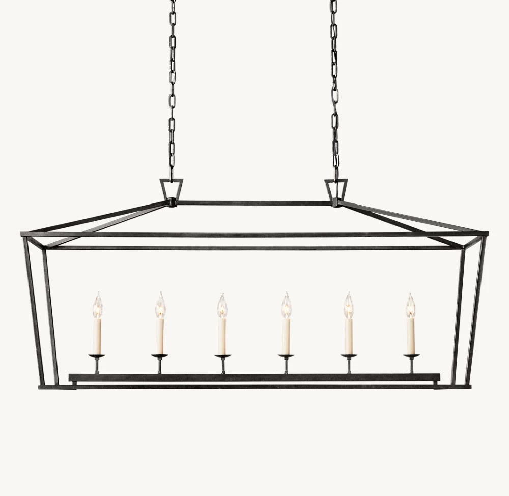 Heritage Open Frame Candle Chandelier