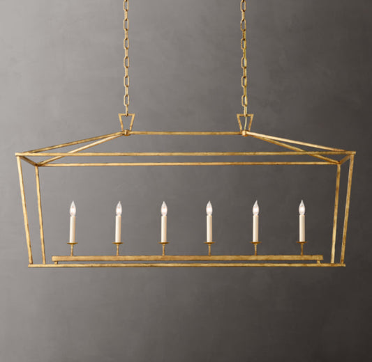 Heritage Open Frame Candle Chandelier