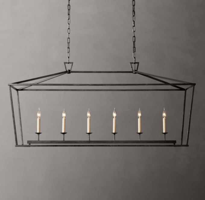 Heritage Open Frame Candle Chandelier