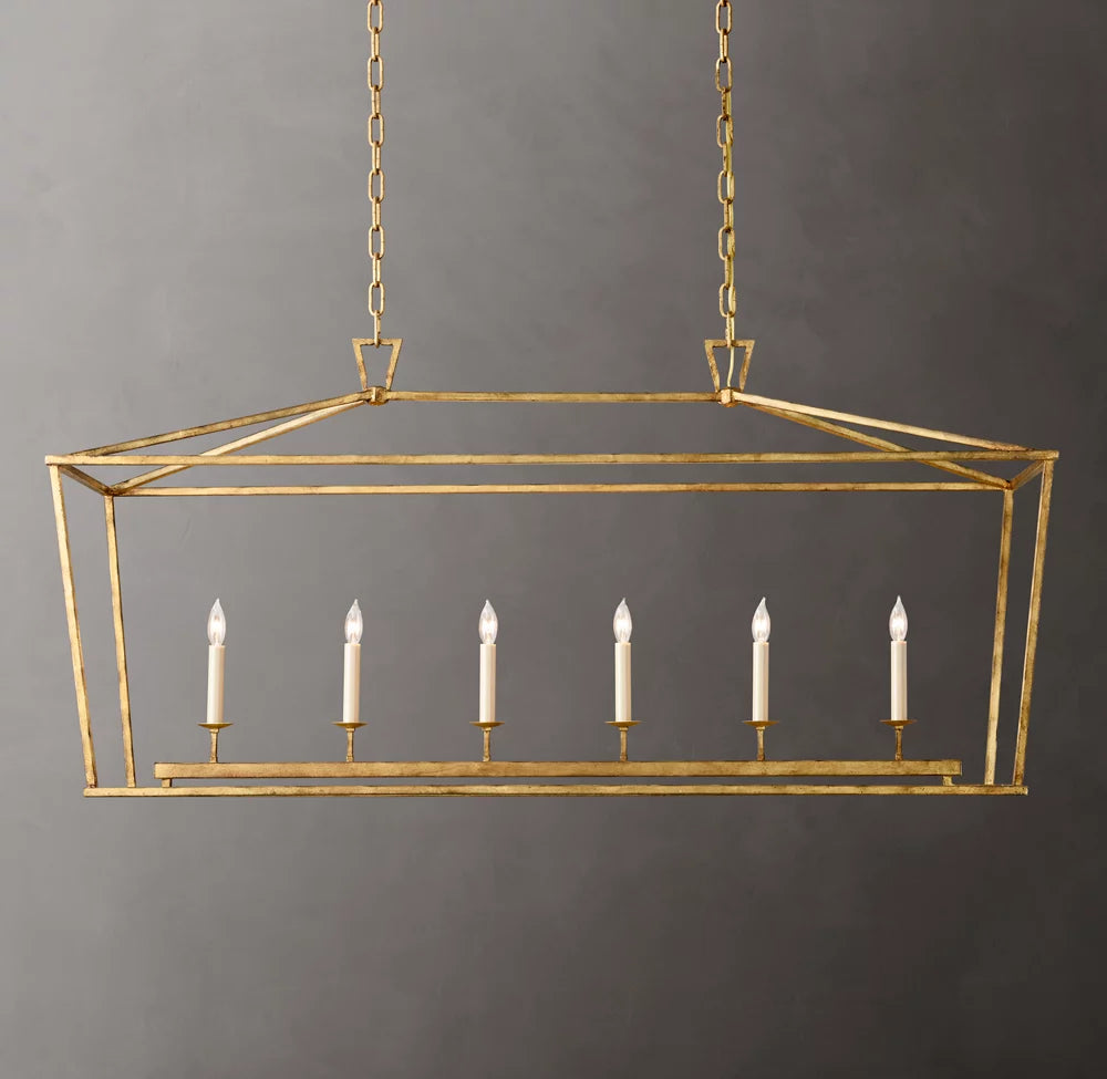 Heritage Open Frame Candle Chandelier