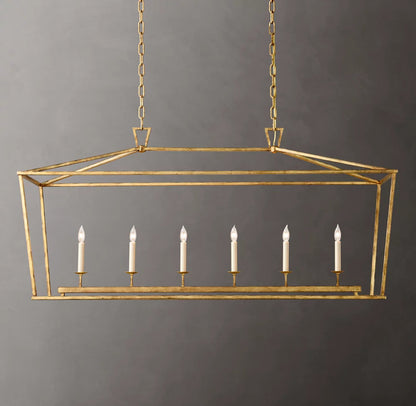 Heritage Open Frame Candle Chandelier