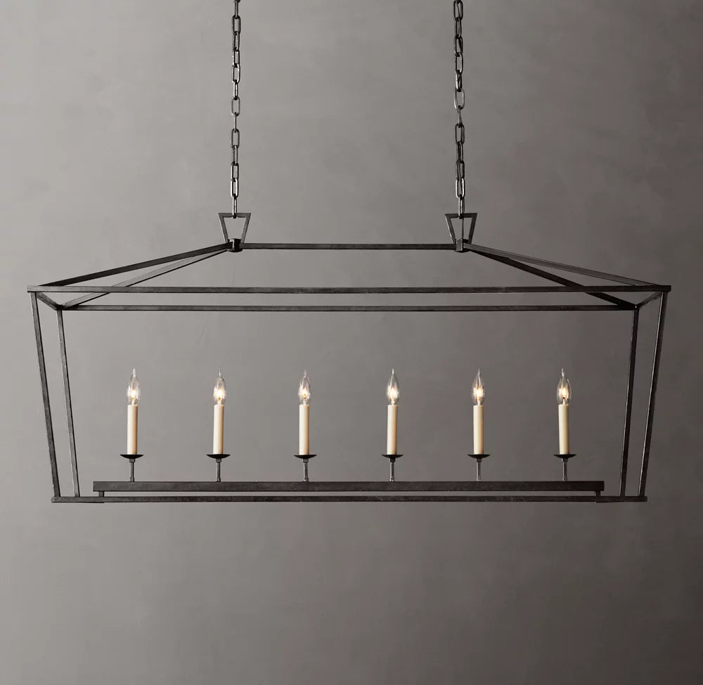Heritage Open Frame Candle Chandelier