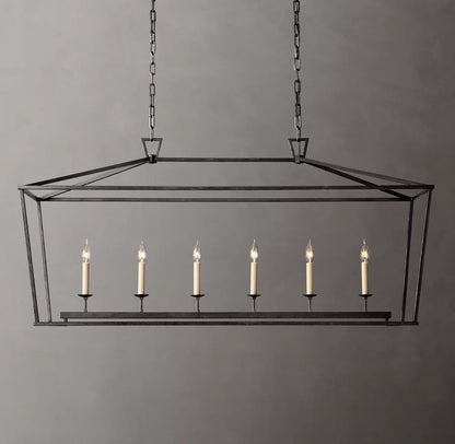 Heritage Open Frame Candle Chandelier