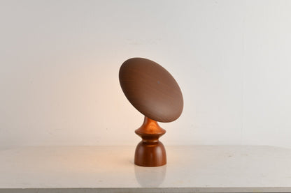 Lunara Arc Wood Table Lamp
