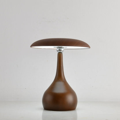 Lunara Arc Wood Table Lamp