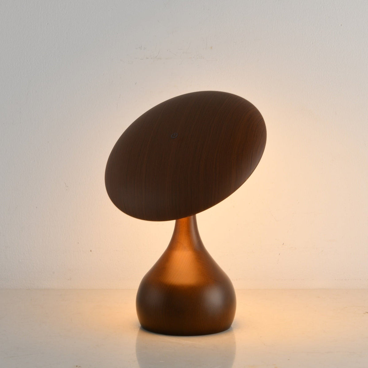 Lunara Arc Wood Table Lamp