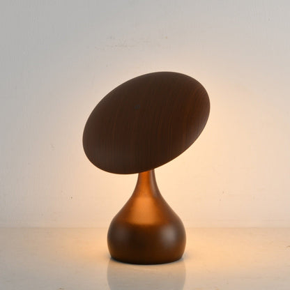 Lunara Arc Wood Table Lamp