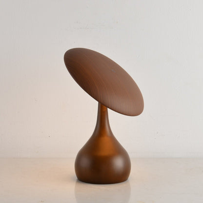 Lunara Arc Wood Table Lamp