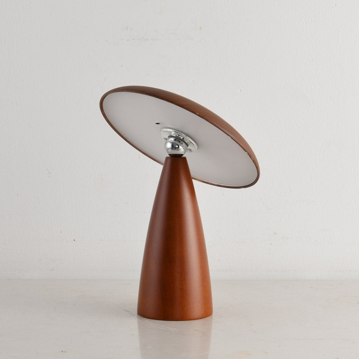 Lunara Arc Wood Table Lamp
