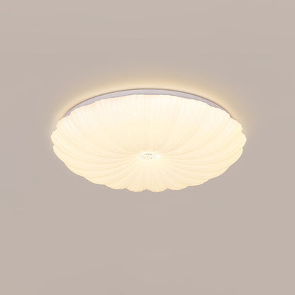 Lunaris Shell Flush Mount Ceiling Light
