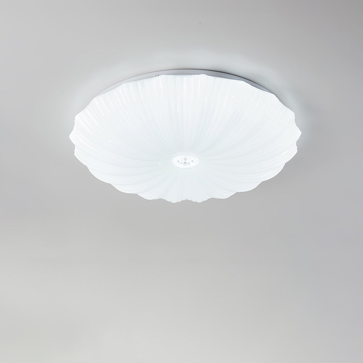 Lunaris Shell Flush Mount Ceiling Light