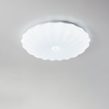Lunaris Shell Flush Mount Ceiling Light